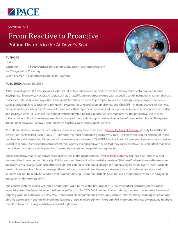 From Reactive to Proactive PDF