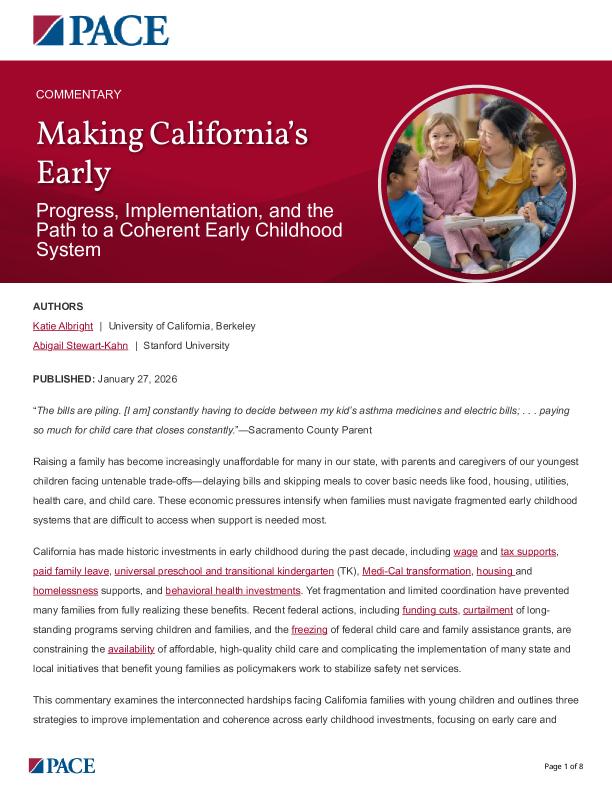 Making California’s Early  PDF