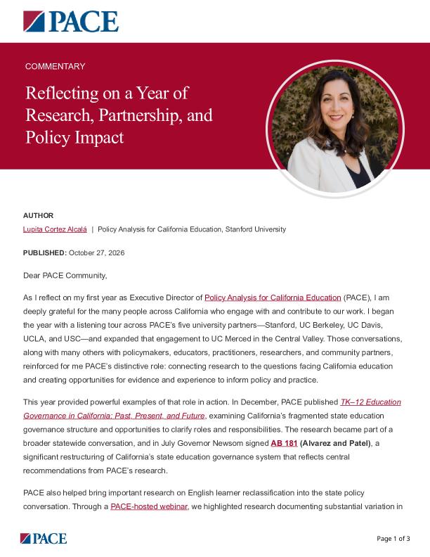  Reflecting on a Year of Research, Partnership, and Policy Impact  PDF
