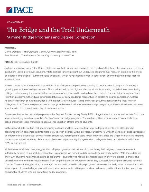 The Bridge and the Troll Underneath PDF