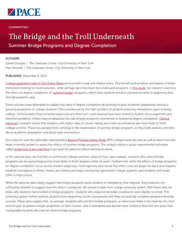 The Bridge and the Troll Underneath PDF