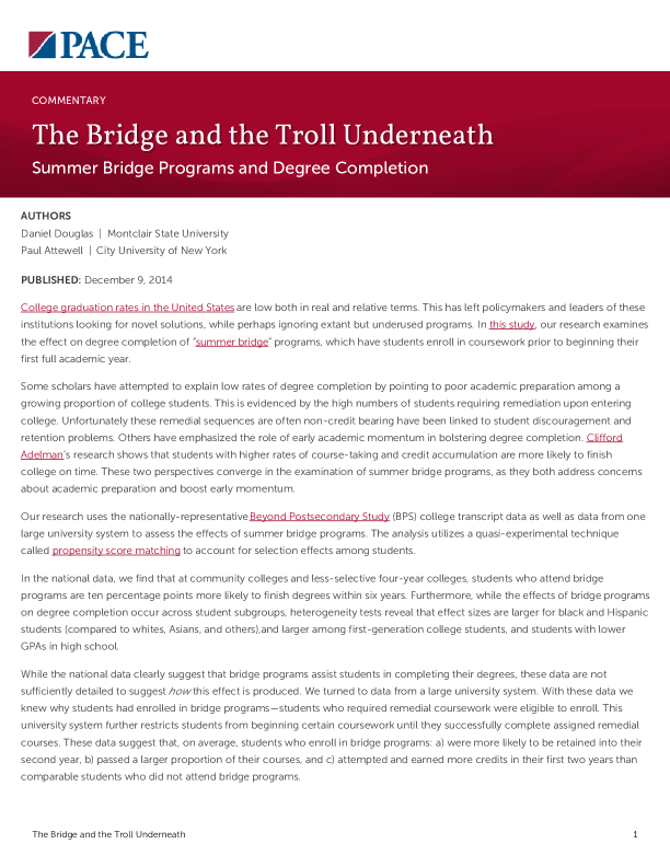 The Bridge and the Troll Underneath PDF