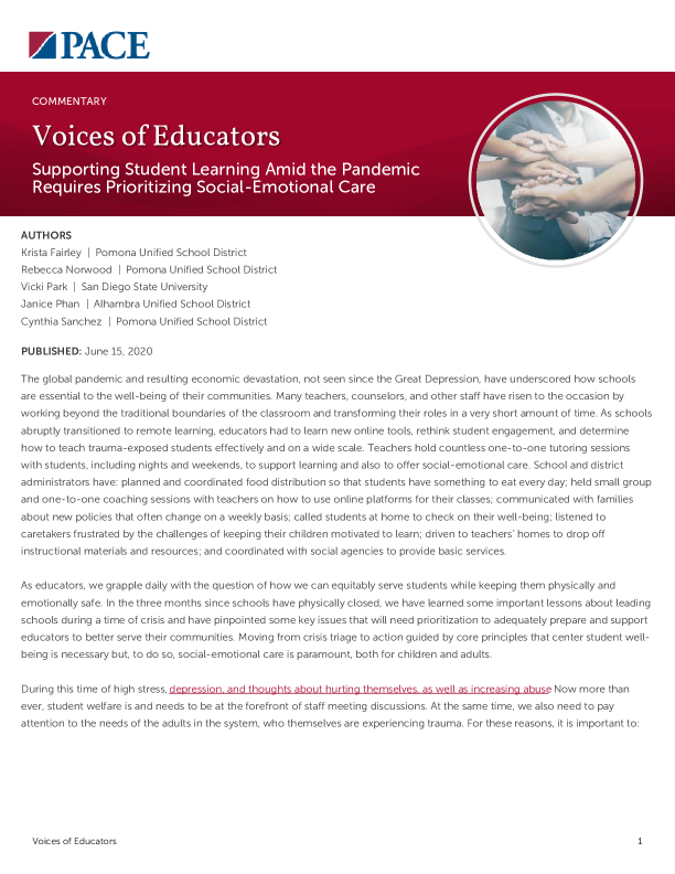 Voices of Educators PDF