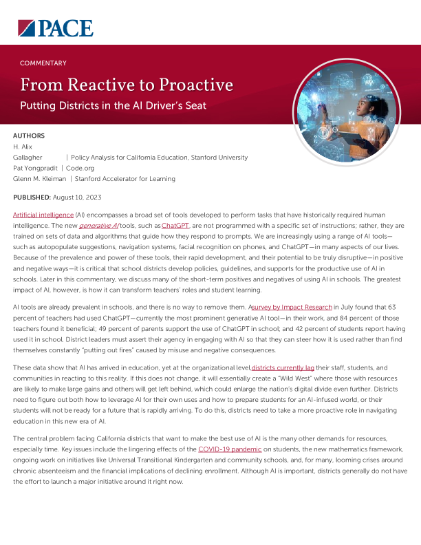 From Reactive to Proactive PDF