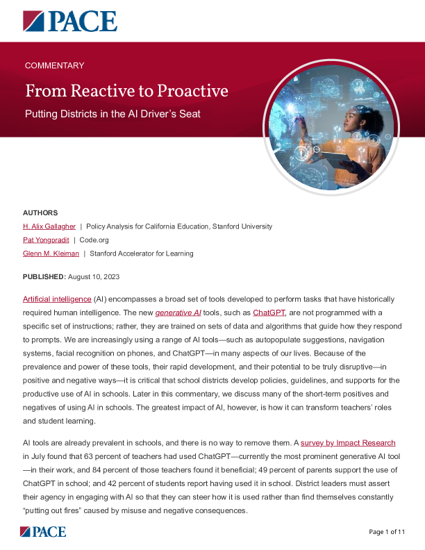 From Reactive to Proactive PDF