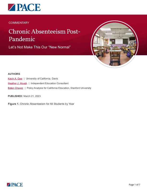 Chronic Absenteeism Post-Pandemic PDF