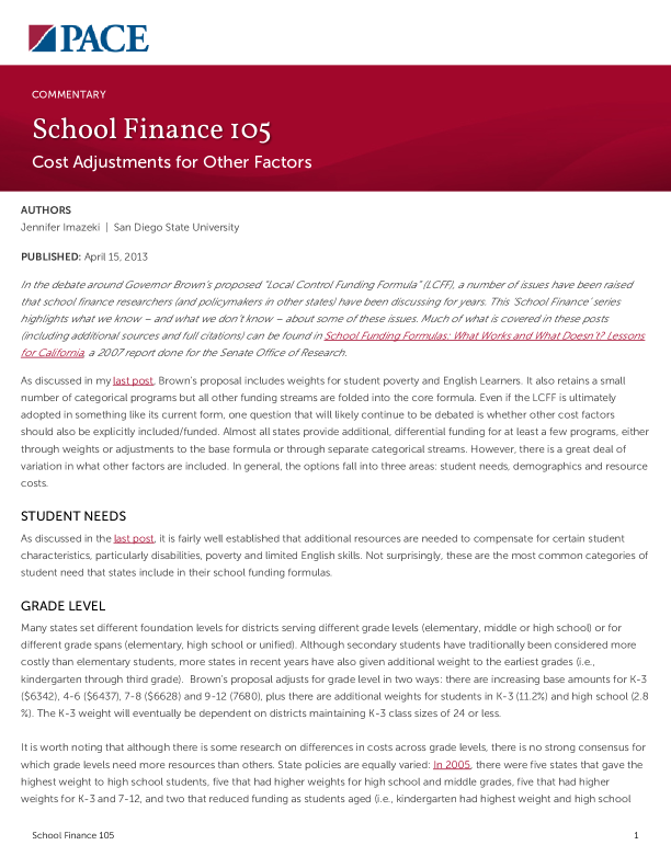 School Finance 105 PDF
