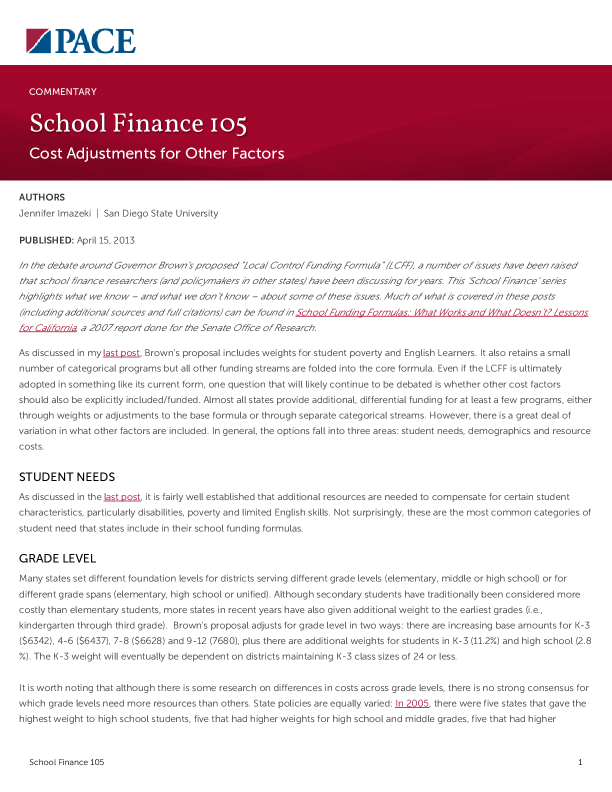School Finance 105 PDF