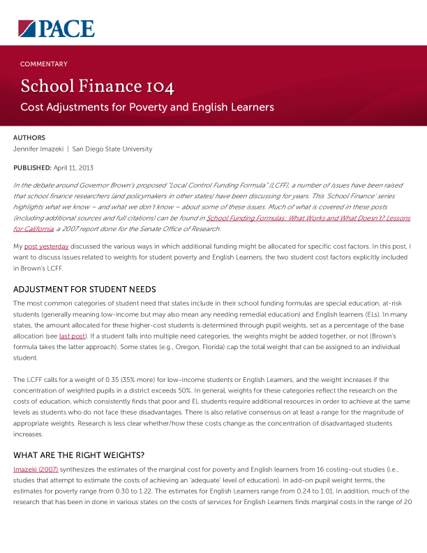 School Finance 104 PDF