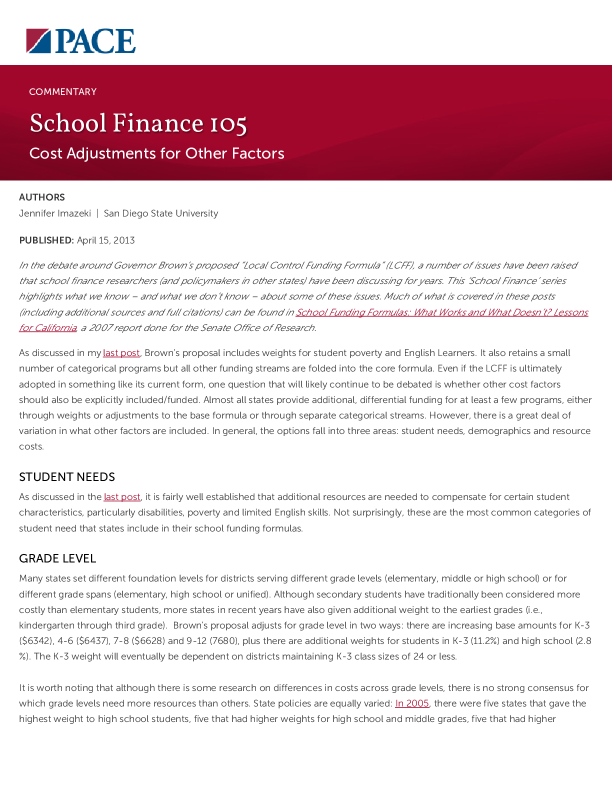 School Finance 105 PDF
