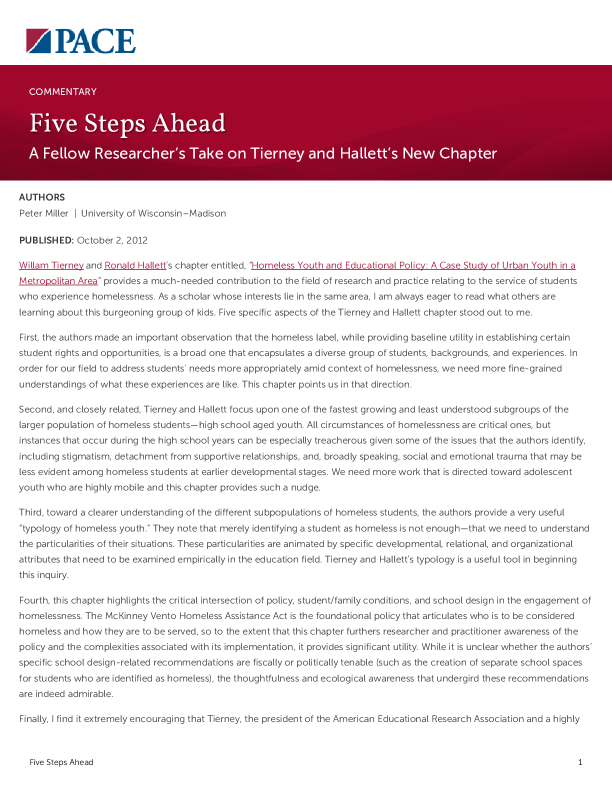 Five Steps Ahead PDF