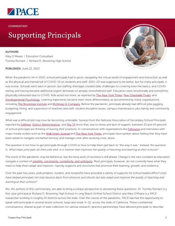 Supporting Principals PDF