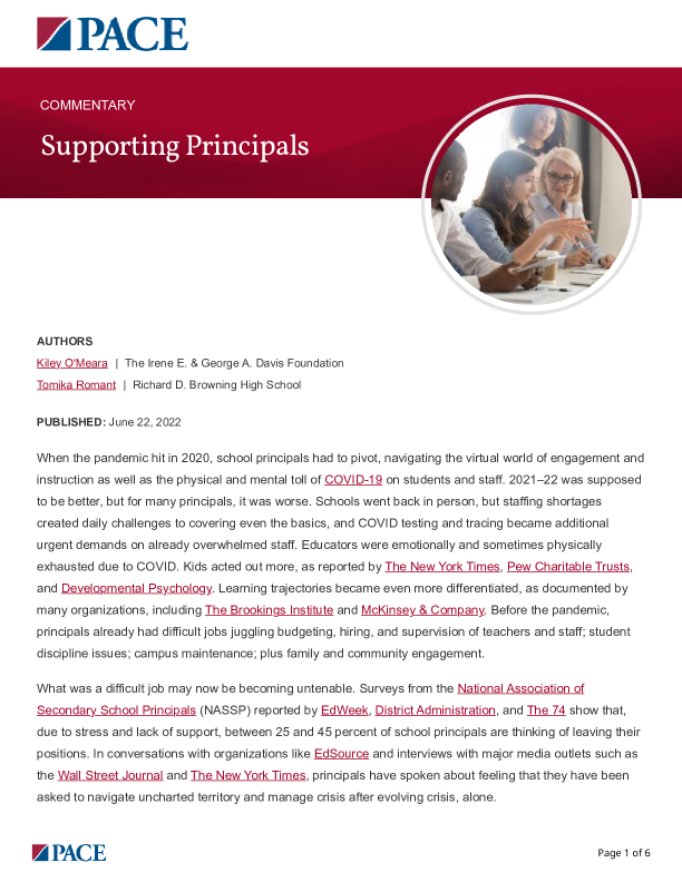 Supporting Principals PDF