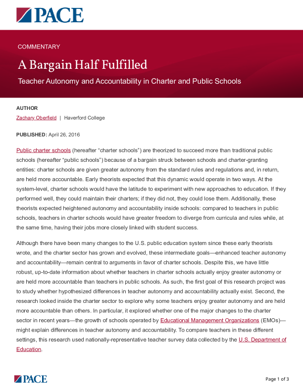 A Bargain Half Fulfilled PDF