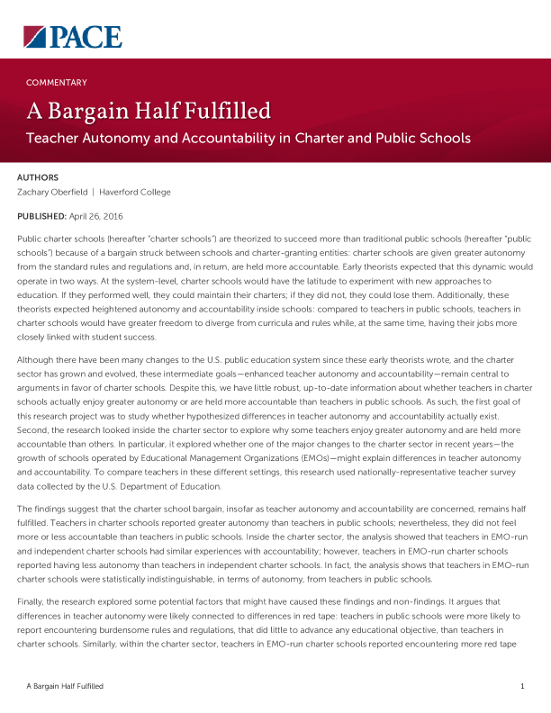 A Bargain Half Fulfilled PDF