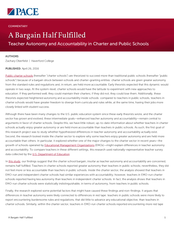 A Bargain Half Fulfilled PDF