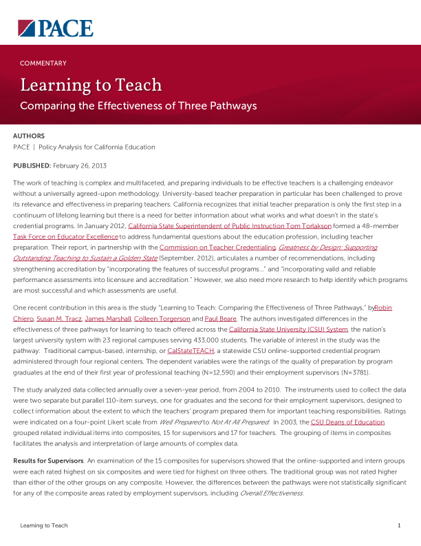Learning to Teach PDF