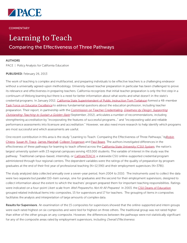 Learning to Teach PDF