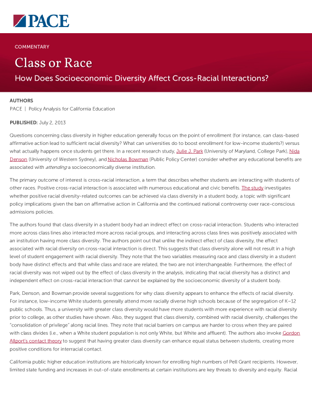 Class or Race PDF
