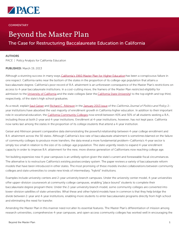 Beyond the Master Plan PDF