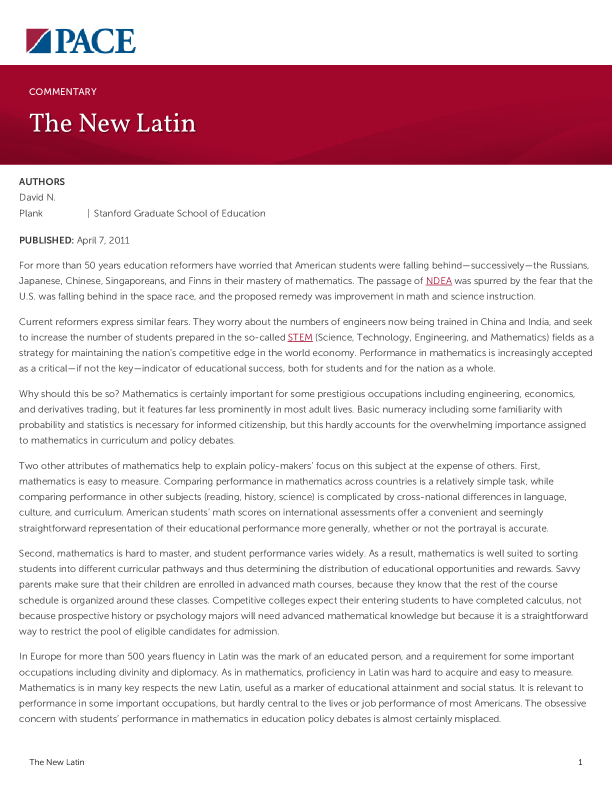 The New Latin PDF