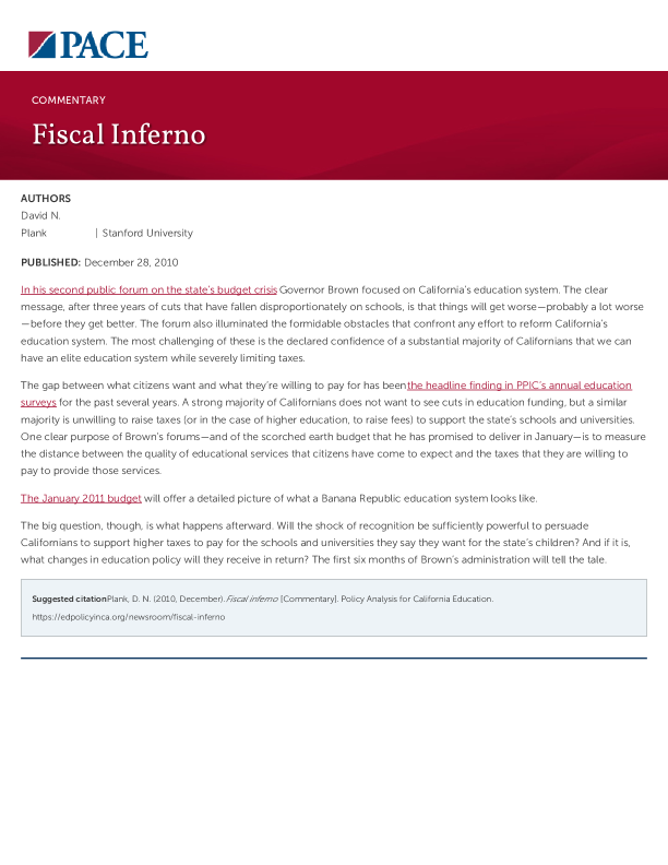 Fiscal Inferno PDF