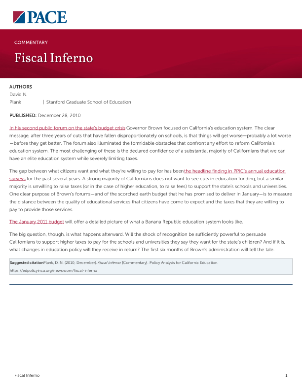 Fiscal Inferno PDF