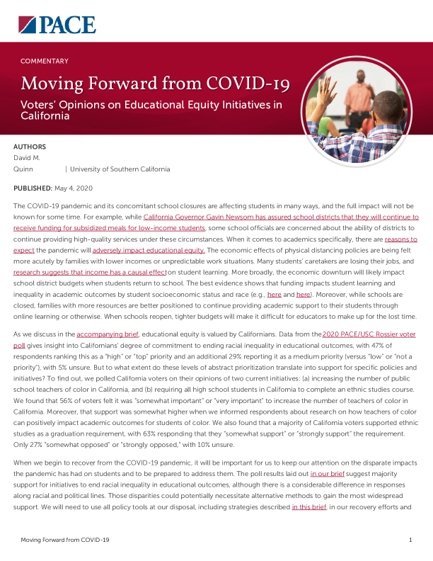 Moving Forward from COVID-19 PDF