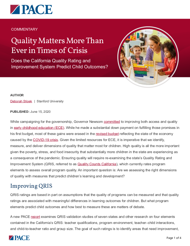 Quality Matters More Than Ever in Times of Crisis PDF