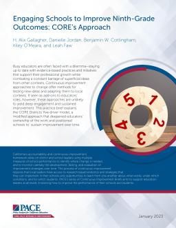 12th-Grade Math  Policy Analysis for California Education